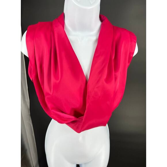 Line and Dot Lisa top in Berry size XS summer Resort wear Vibrant barbiecore - Picture 13 of 13